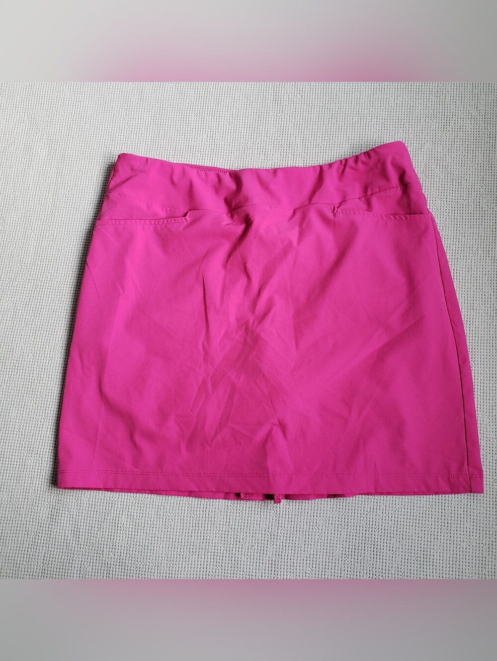 Mimosa Women's‎ Hot Pink Athletic Skirt Medium Skort Tennis Prep Sport Stretch